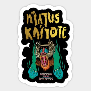 HIATUS KAIYOTE BAND Sticker